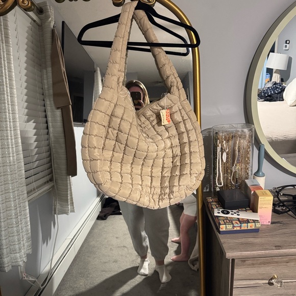 Free People Quilted Carryall Bag - Picture 4 of 4